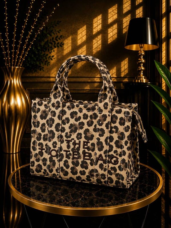 Tote bag mini stof tijger
