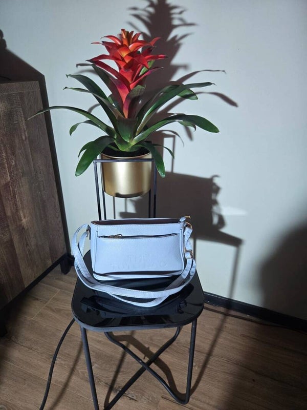 Tote bag 3 ritsen blauw