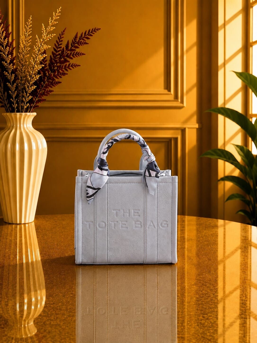 Tote bag mini blauw