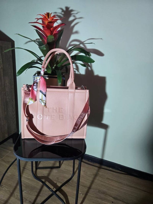 Tote bag groot roze