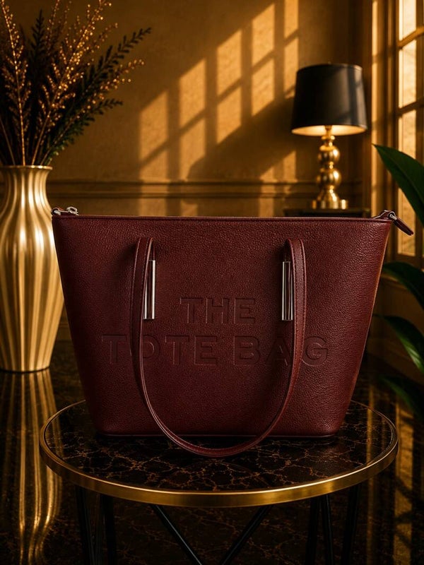 Tote bag groot rood