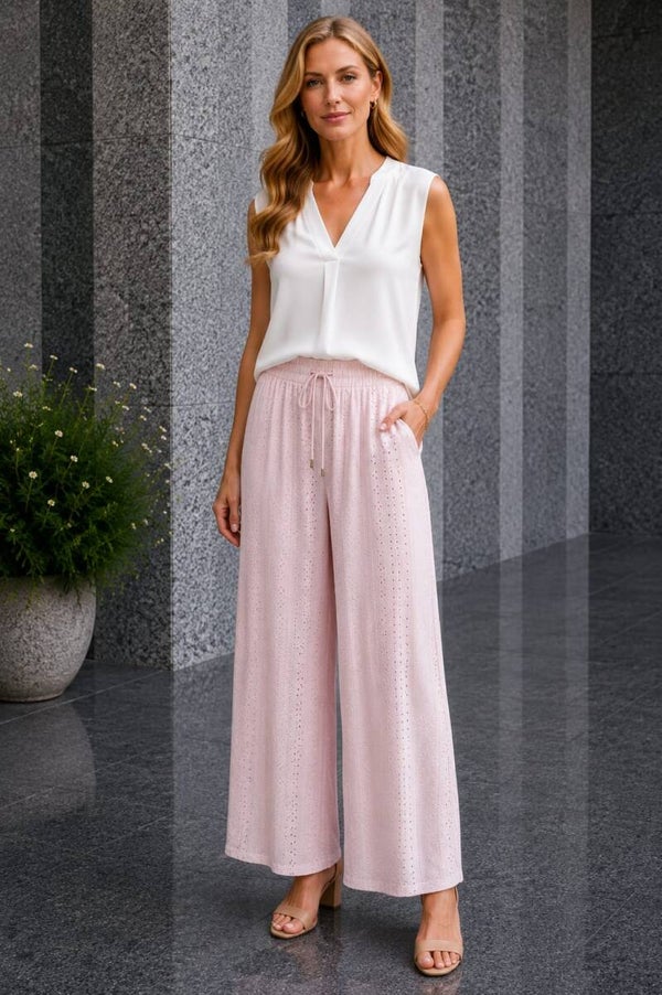 Travel broek beige