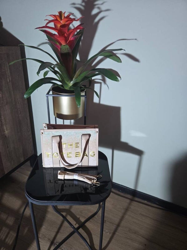 Tote bag middel creme