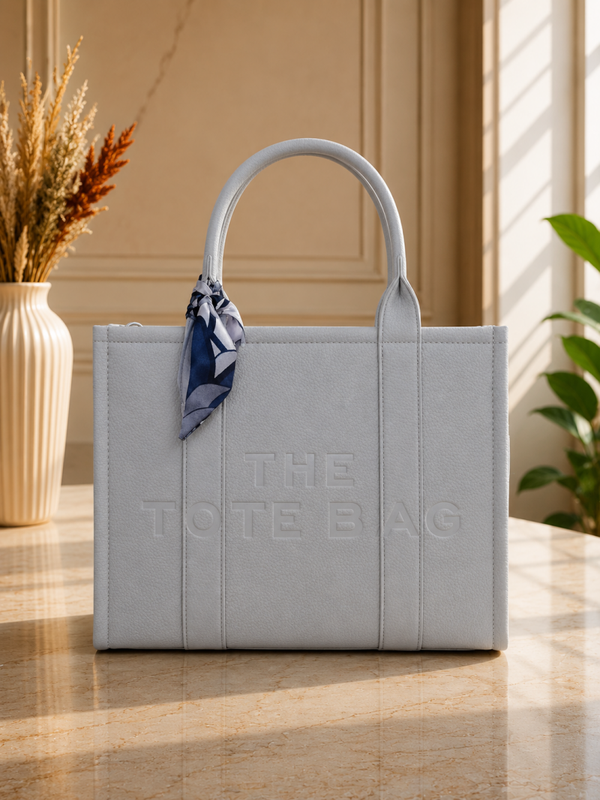 Tote bag groot blauw
