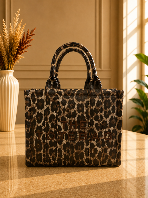 Tote bag mini tijger coffee