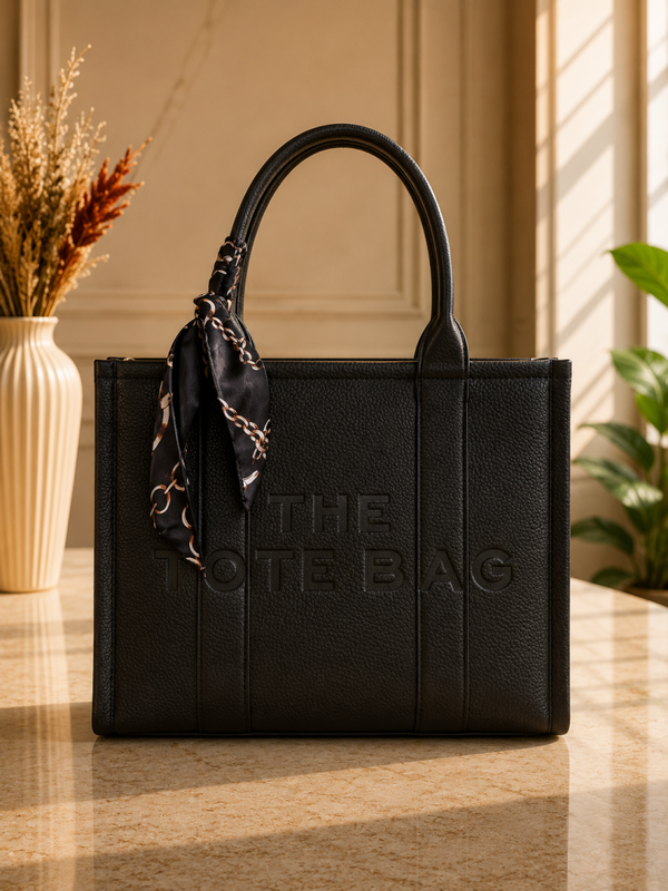 Tote bag groot zwart