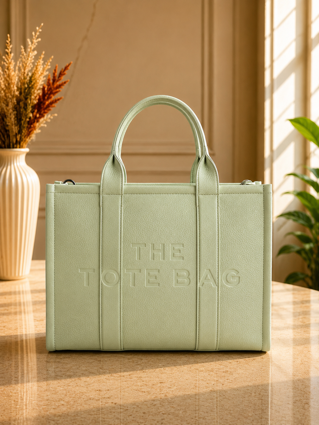 Tote bag groot groen