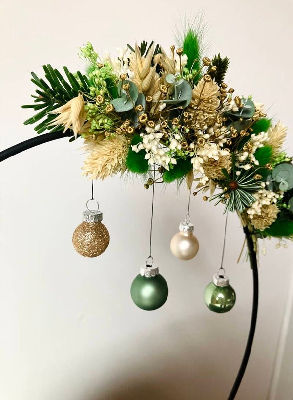 Droogkrans Kerst groen