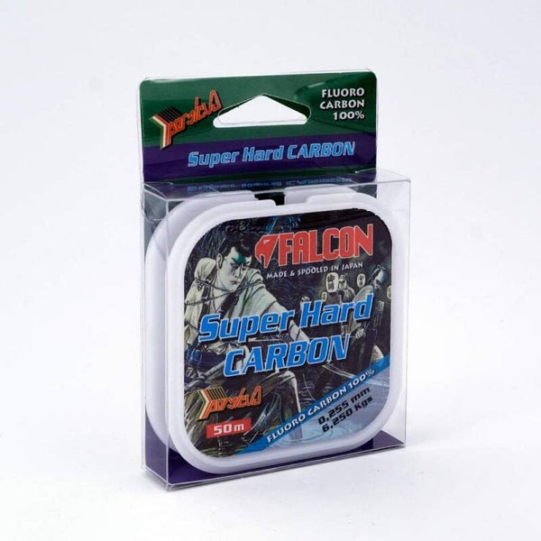 FLUOROCARBON FALCON SUPER HARD _ BOBINA DA 50 METRI