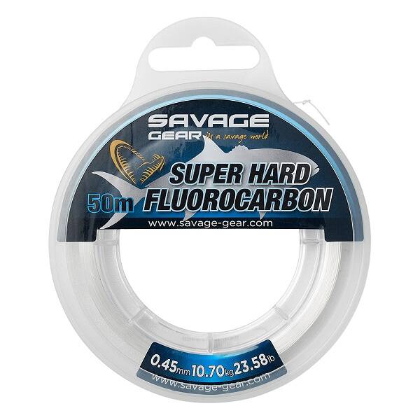 FLUOROCARBON SAVAGE SUPER HARD - BOB DA 50 MT