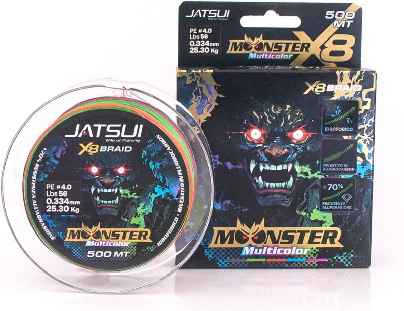 TRECCIATO JATSUI MOONSTER 500  MT - MULTICOLOR