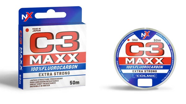 FLUOROCARBON COLMIC C3 MAXX  - BOB DA 50 MT