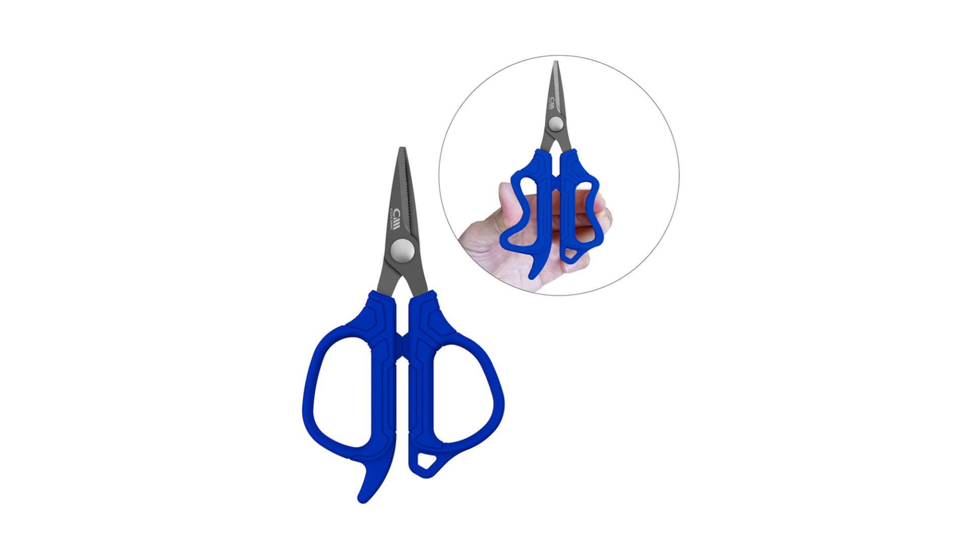 FORBICE COLMIC GRIP - SOFT BRAID SCISSORS 4"
