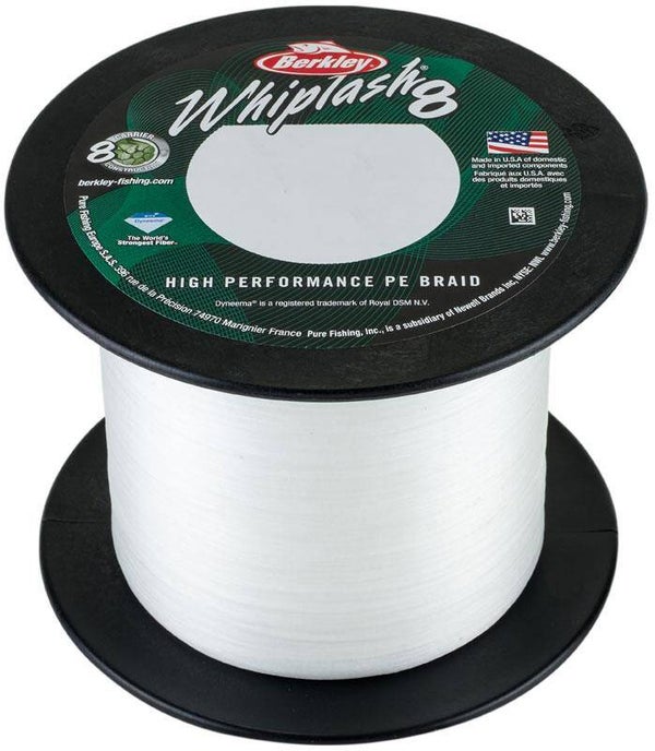 TRECCIATO BERKLEY WHIPLASH 8 CAPI CRYSTAL - BOBINA DA 2000 MT