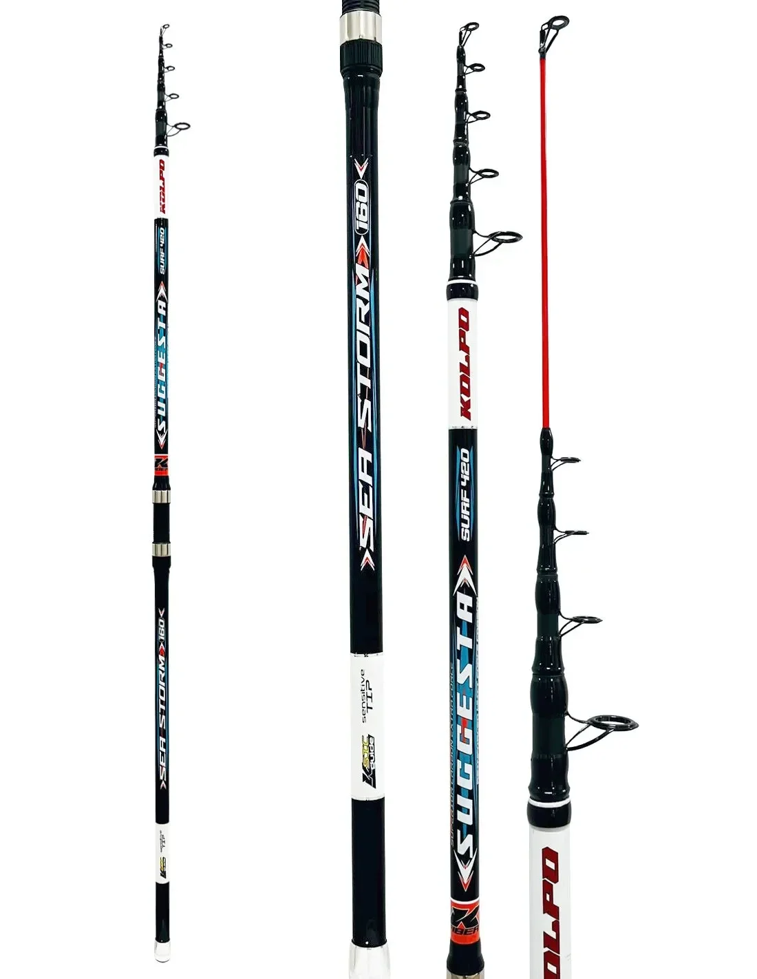 CANNA DA SURFCASTING TELESCOPICA KOLPO SUGGESTA 3,60 MT - 130 GR