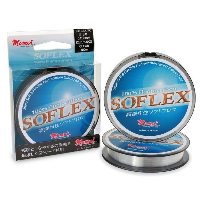 FLUOROCARBON MOMOI SOFLEX bobina da 100 metri