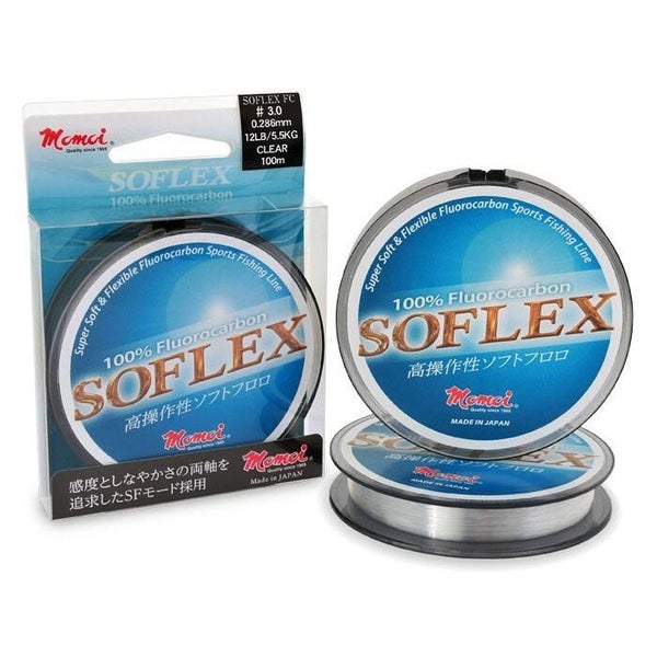 FLUOROCARBON MOMOI SOFLEX bobina da 100 metri