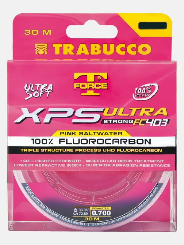 FLUOROCARBON TRABUCCO XPS ULTRA STRONG FC403 PINK