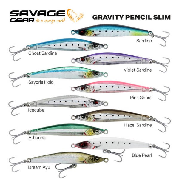 ARTIFICIALE SAVAGE GRAVITY PENCIL SLIM - 5,5 CM - 10 GRAMMI