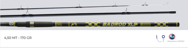 CANNA BAD BASS BADROD R-SERIES XLP 4,50MT 170 GR