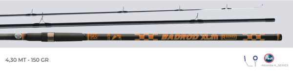 CANNA BAD BASS BADROD XLM R-SERIES 4,30MT 150 GRAMMI