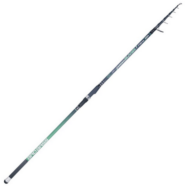 CANNA SURFCASTING TELESCOPICA BAD BASS GREEN SILVER 4,20 MT - 160 GRAMMI