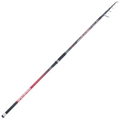 CANNA BAD BASS TELESCOPICA RED SILVER 4,20 MT - 190 GR