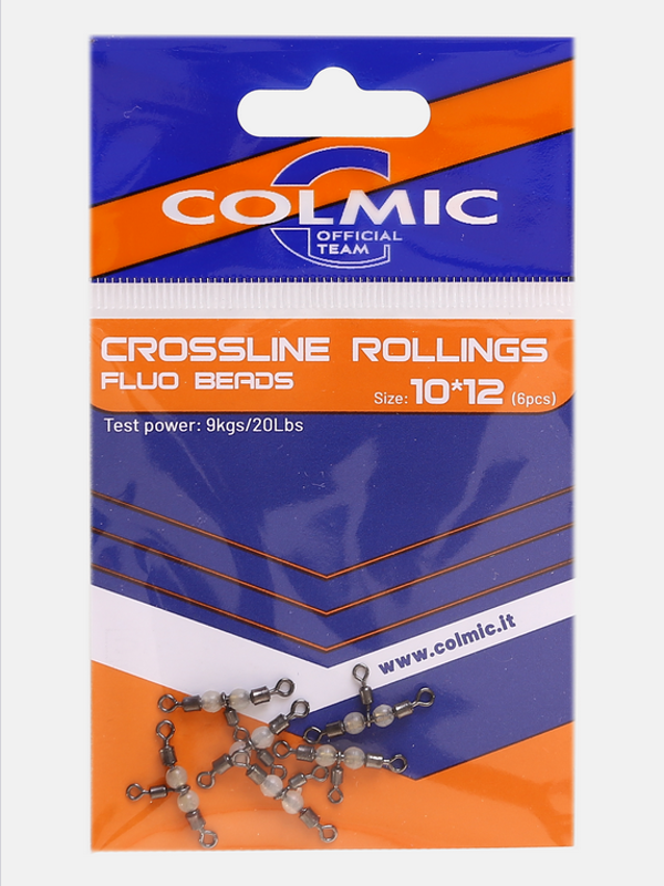 GIRELLA TRIPLA CROSSLINE ROLLINGS FLUO BEADS COLMIC