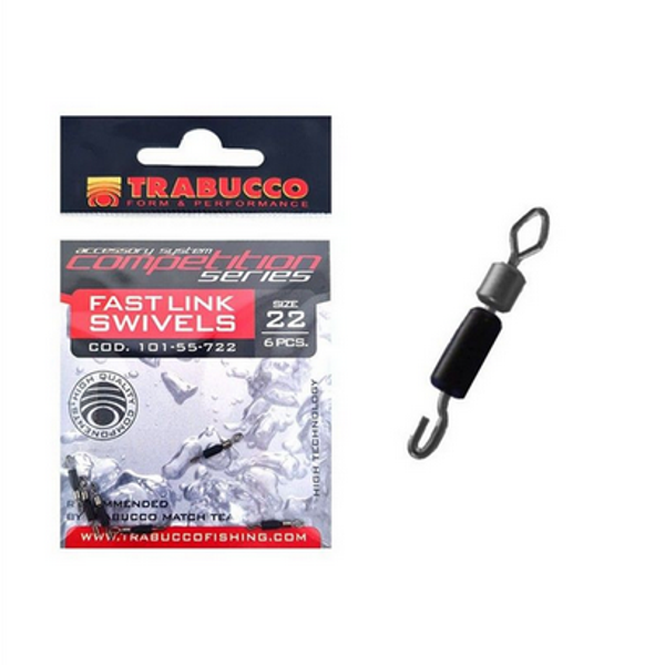 TRABUCCO FAST LINK SWIVELS