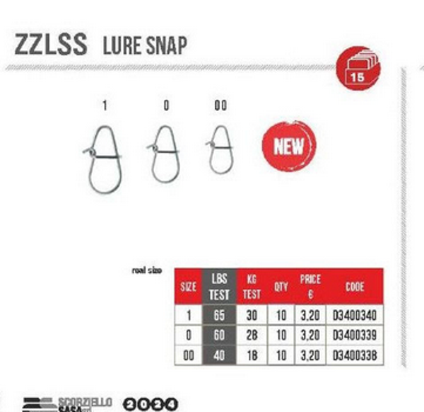 JATSUI LURE SNAP ZZLSS