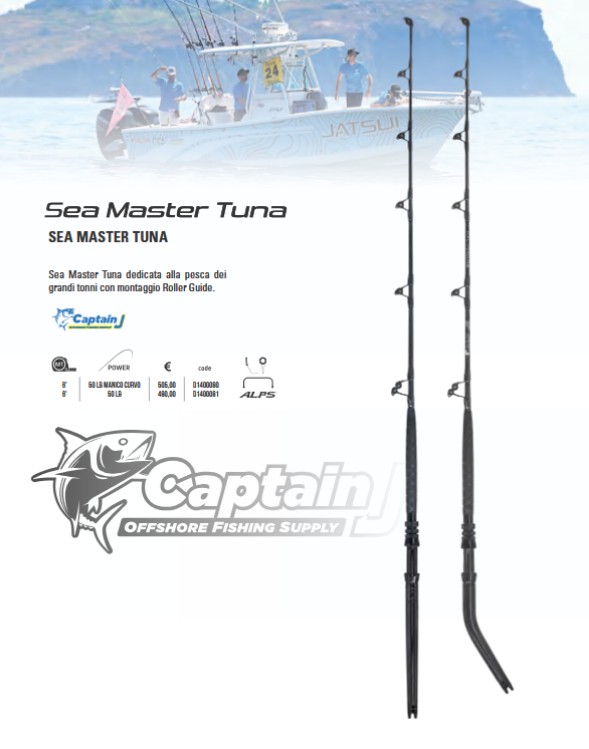 DESCRIZIONE CANNA CAPTAIN J SEA MASTER TUNA