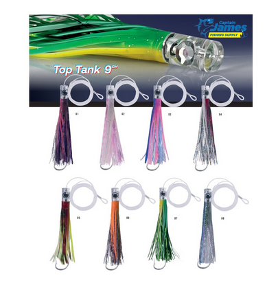 ARTIFICIALE TRAINA CAPTAIN J TOP TANK 9 CM