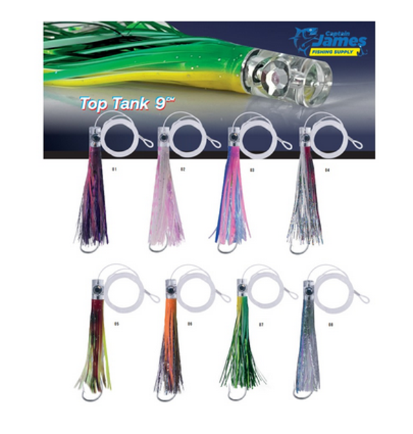 ARTIFICIALE TRAINA CAPTAIN J TOP TANK 9 CM