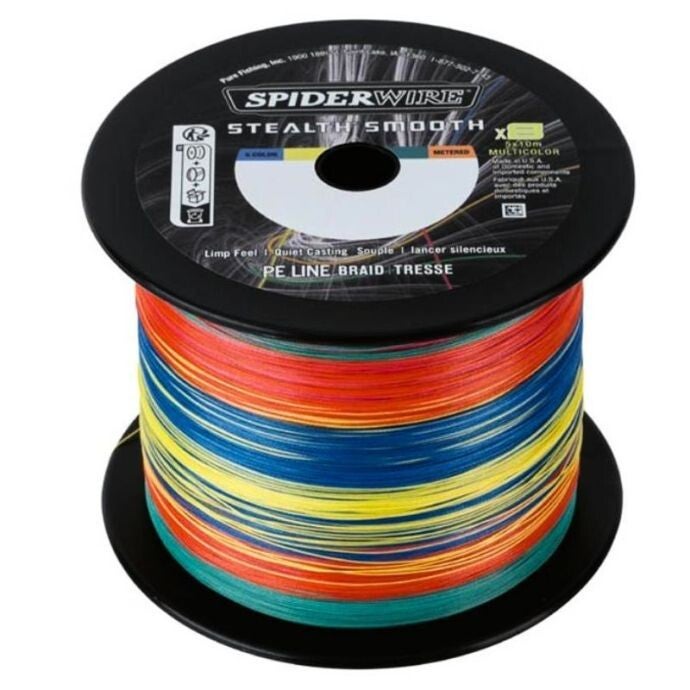 TRECCIATO SPIDERWIRE 8 CAPI MULTICOLOR - BOB DA 2000 MT