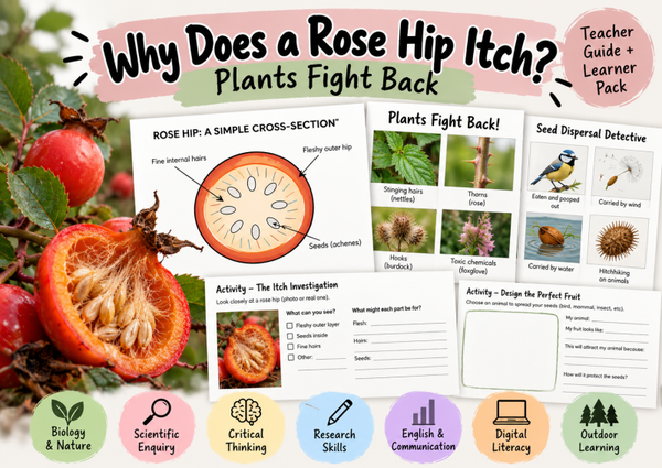 🌹 Why Does a Rose Hip Itch? – Plants Fight Back!