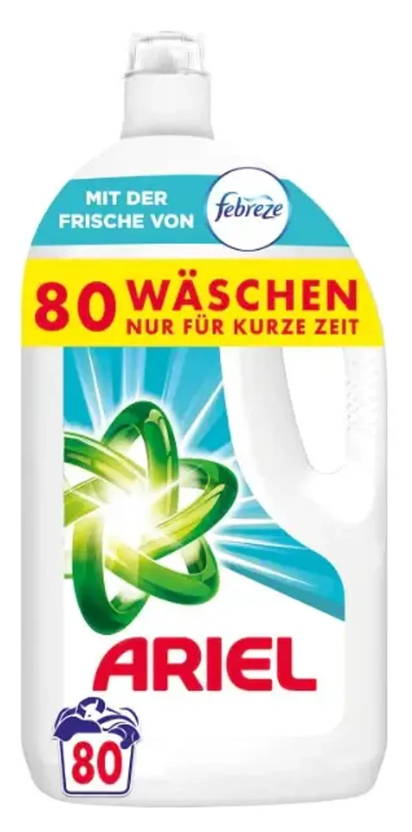 Ariel Flüssig Universal mit Febreze 4L 80WL