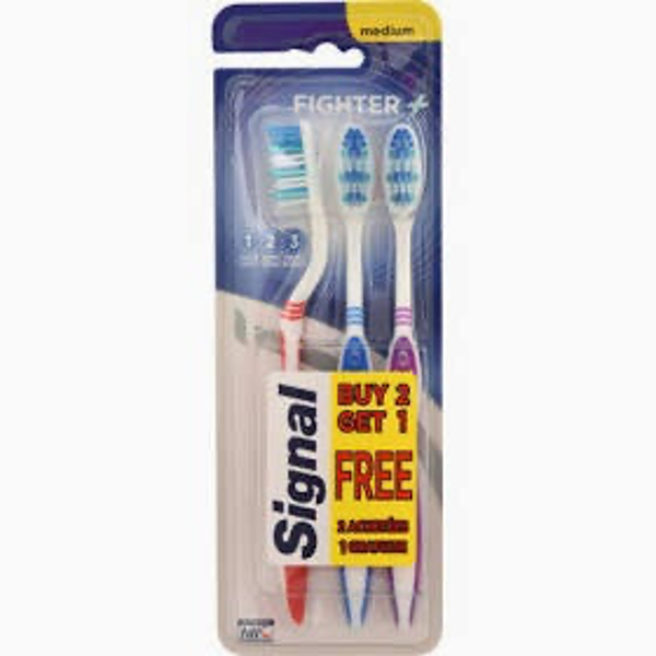 Signal Zahnbürste Medium 3er