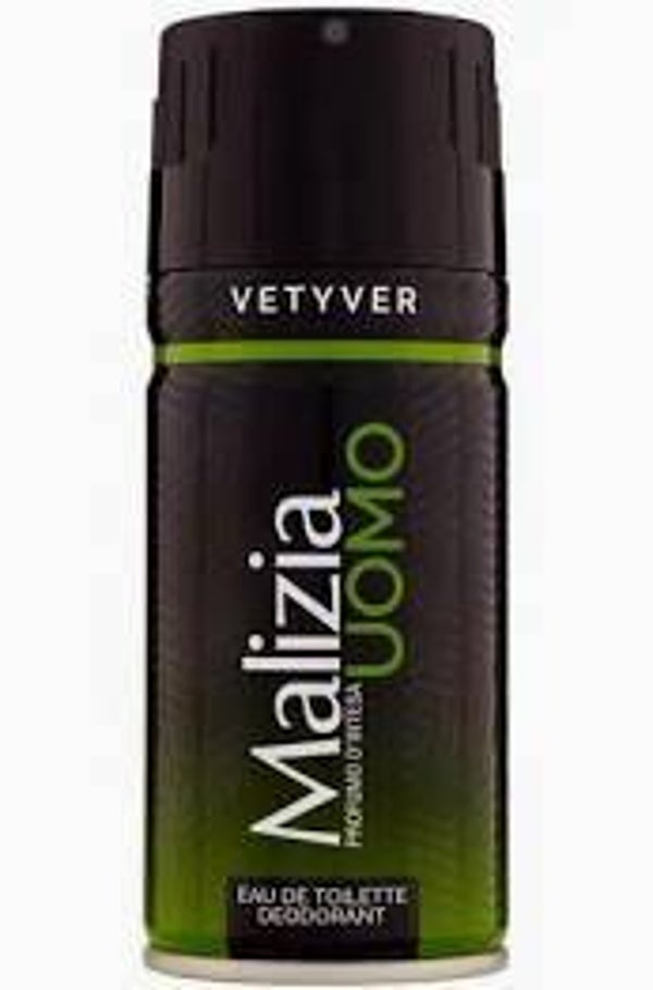 Malizia Uomo Deodorante Vetyver 150ml