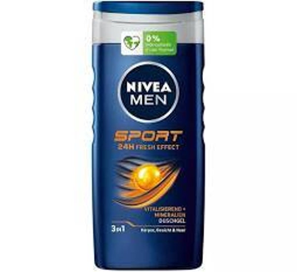 Nivea Dusch Sport Menn 250 ml