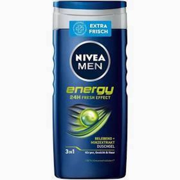 Nivea Dusch Energy Menn 250 ml