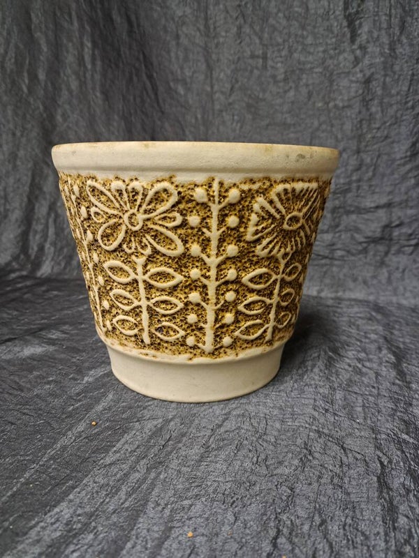 Bloempot bloemmotief 219/17