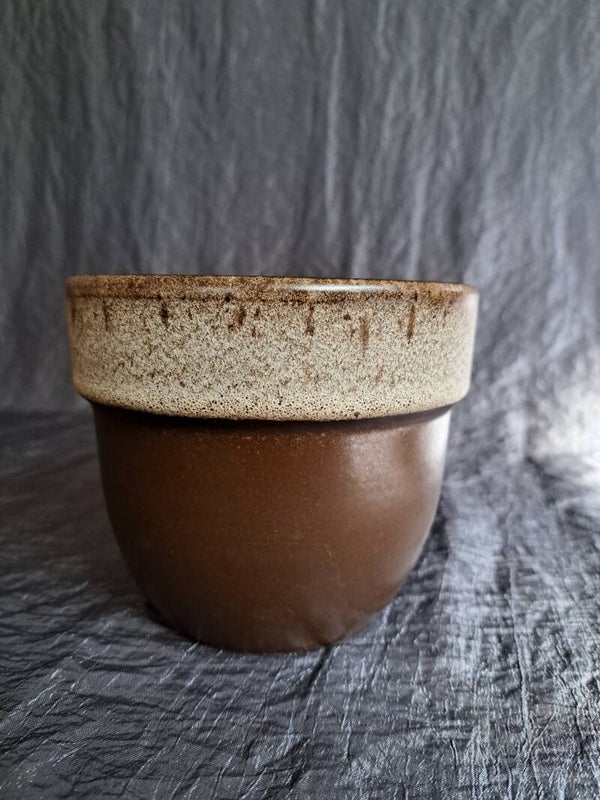 Bloempot bruin