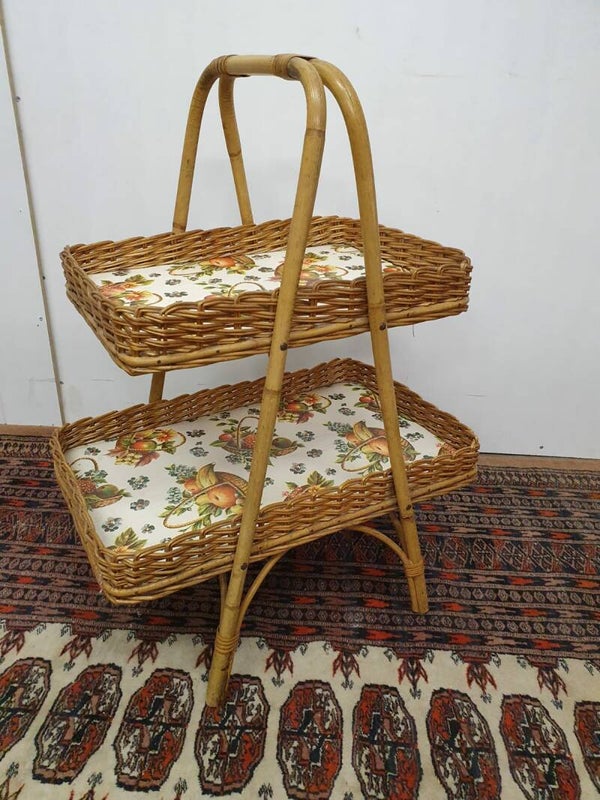 Draagbare etagere uit de jaren 70