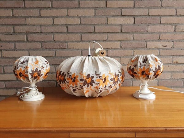 Retro lampen set 3 delig