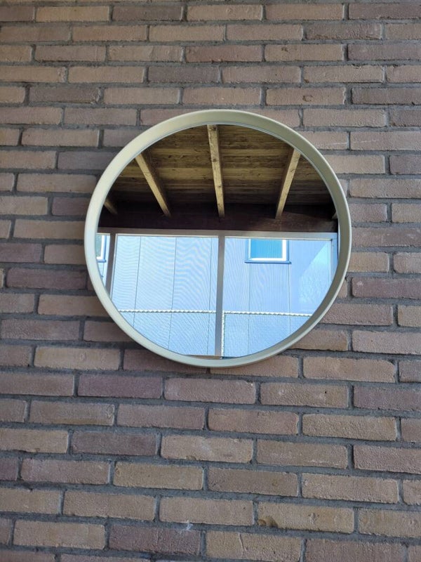 Jaren 70 wandspiegel