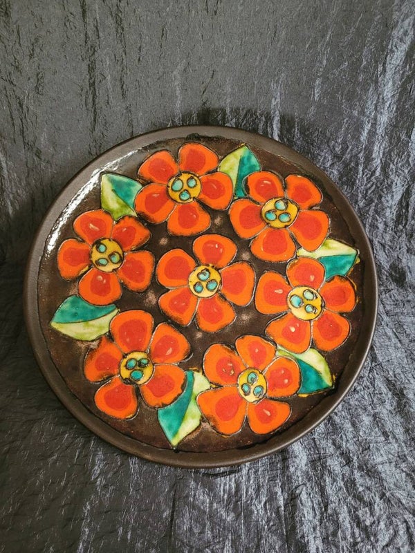 Ruscha Keramik wandbord