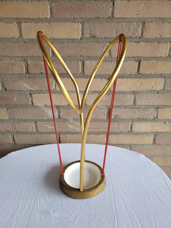 Vintage paraplubak gebogen