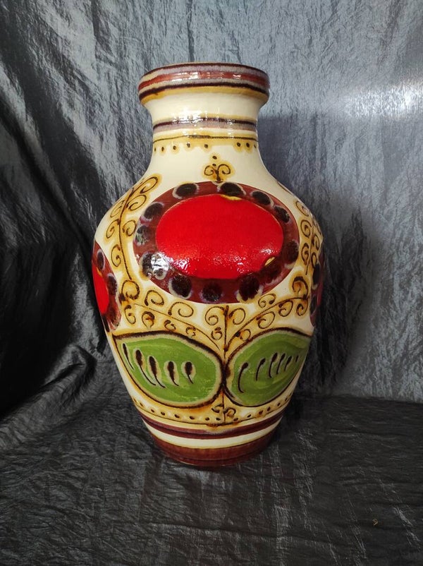 Zeldzame Carstens Tönnieshof keramiek vloer vaas