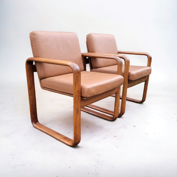 Set van 2 - Burkhart Vogtherr voor Rosenthal- Hombre arm chair