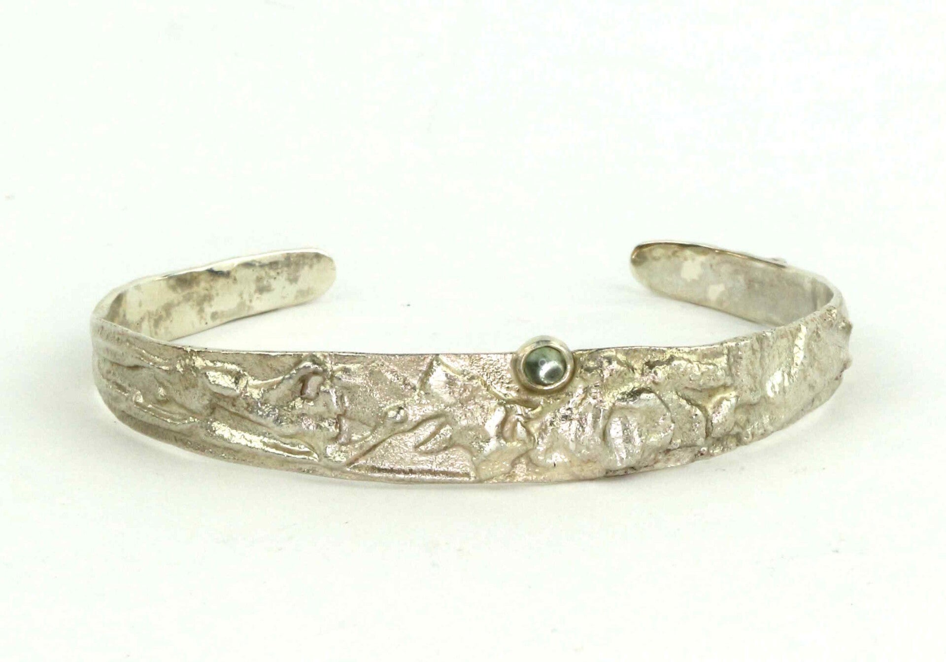 Zilveren armband 'Winternacht'